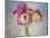 USA, Washington State, Seabeck. Fresh-cut dahlias in vase.-Jaynes Gallery-Mounted Photographic Print