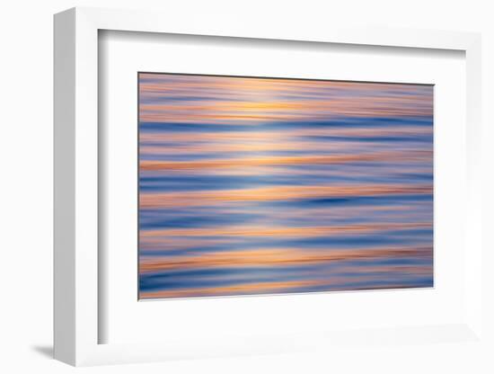 USA, Washington State, Seabeck. Hood Canal at sunset.-Jaynes Gallery-Framed Photographic Print
