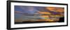 USA, Washington State, Seabeck. Panoramic sunrise over Hood Canal.-Jaynes Gallery-Framed Photographic Print