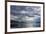 USA, Washington State, Seabeck. Storm clouds over Hood Canal.-Jaynes Gallery-Framed Photographic Print