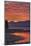 USA, Washington State, Seabeck. Sunset on Hood Canal and Olympic Mountains.-Jaynes Gallery-Mounted Photographic Print