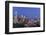 USA, Washington State, Seattle, Downtown and Mt. Rainier at Twilight-Rob Tilley-Framed Photographic Print