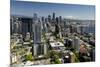 USA, Washington State, Seattle from the Space Needle on a clear day.-Brent Bergherm-Mounted Photographic Print