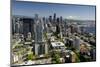 USA, Washington State, Seattle from the Space Needle on a clear day.-Brent Bergherm-Mounted Photographic Print