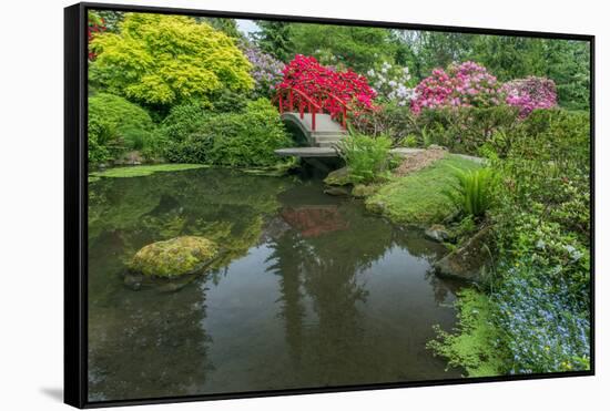 USA, Washington State, Seattle. Kubota Garden.-Rob Tilley-Framed Stretched Canvas