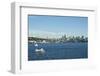 Usa, Washington State, Seattle. Lake Union and Downtown view from Gas Works Park-Michele Molinari-Framed Photographic Print