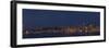 USA, Washington State. Seattle skyline, panorama, night-George Theodore-Framed Photographic Print