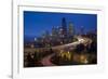 USA, Washington State, Seattle skyline-Charles Gurche-Framed Photographic Print