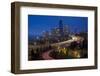 USA, Washington State, Seattle skyline-Charles Gurche-Framed Photographic Print