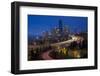 USA, Washington State, Seattle skyline-Charles Gurche-Framed Photographic Print