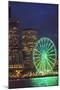 USA, Washington State, Seattle. The Seattle Great Wheel on the waterfront.-Merrill Images-Mounted Photographic Print