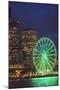 USA, Washington State, Seattle. The Seattle Great Wheel on the waterfront.-Merrill Images-Mounted Premium Photographic Print