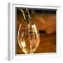 USA, Washington State, Seattle. White wine pouring into glass in a Seattle winery.-Richard Duval-Framed Photographic Print