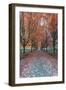 USA, Washington State, Snoqualmie. Autumn country lane.-Rob Tilley-Framed Photographic Print