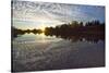 USA, Washington State, Spokane River-Charles Gurche-Stretched Canvas