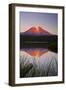 USA, Washington State, Sunset on Mt. Adams reflecting in Lake Takhlakh-Terry Eggers-Framed Photographic Print