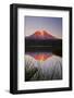 USA, Washington State, Sunset on Mt. Adams reflecting in Lake Takhlakh-Terry Eggers-Framed Photographic Print