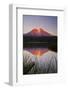 USA, Washington State, Sunset on Mt. Adams reflecting in Lake Takhlakh-Terry Eggers-Framed Photographic Print