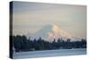 USA, Washington State, View of Mount Rainier.-Trish Drury-Stretched Canvas