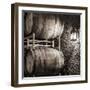 USA, Washington State, Yakima Valley. Barrel cave in low light.-Richard Duval-Framed Photographic Print