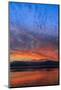 USA, Washington. Sunset landscape of Hood Canal and Olympic Mountains.-Jaynes Gallery-Mounted Photographic Print