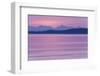 USA, Washington. View from San Juan Island looking over Haro Straight into Canada at sunset.-Jaynes Gallery-Framed Photographic Print