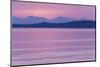 USA, Washington. View from San Juan Island looking over Haro Straight into Canada at sunset.-Jaynes Gallery-Mounted Photographic Print