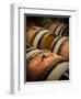 USA, Washington, Walla Walla. Barrel room in Walla Walla winery.-Richard Duval-Framed Photographic Print