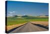 USA, Washington, Walla Walla. Road to Blue Mountains in Wine Country-Richard Duval-Stretched Canvas