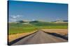 USA, Washington, Walla Walla. Road to Blue Mountains in Wine Country-Richard Duval-Stretched Canvas