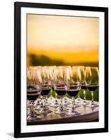 USA, Washington, Walla Walla. Tasting at Winery in Wine Country-Richard Duval-Framed Premium Photographic Print