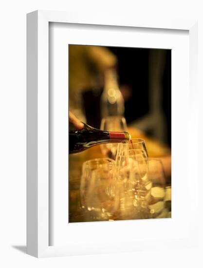 USA, Washington. Wine release in Seattle.-Richard Duval-Framed Photographic Print