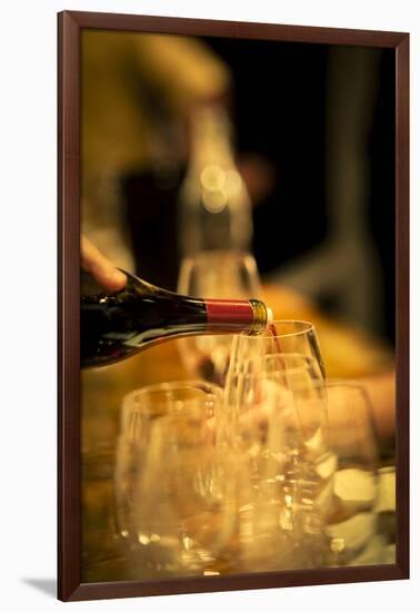 USA, Washington. Wine release in Seattle.-Richard Duval-Framed Photographic Print