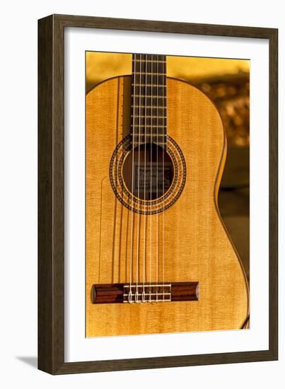 USA, Washington, Woodinville. Spanish Guitar-Richard Duval-Framed Photographic Print