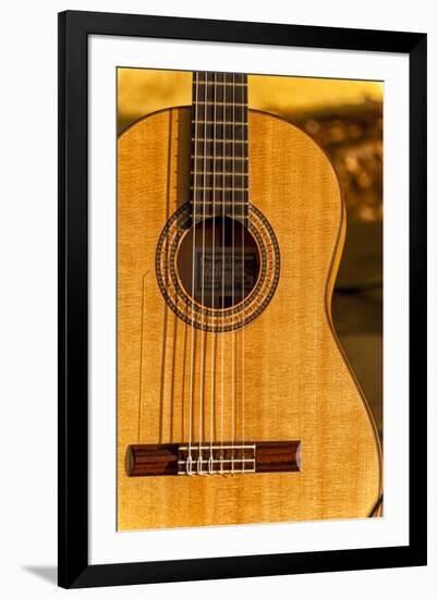 USA, Washington, Woodinville. Spanish Guitar-Richard Duval-Framed Photographic Print