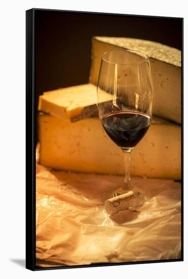 Usa, Washington, Woodinville. Wine, art and artisanal cheese-Richard Duval-Framed Stretched Canvas