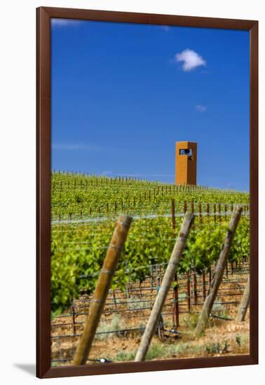 USA, Washington, Yakima Valley. Col Solare Winery and Vineyard-Richard Duval-Framed Photographic Print