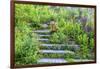 USA, Wayne, Pennsylvania. Summer Flowers in Chanticleer Garden-Jay O'brien-Framed Photographic Print