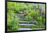 USA, Wayne, Pennsylvania. Summer Flowers in Chanticleer Garden-Jay O'brien-Framed Photographic Print