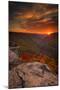 USA, West Virginia, Blackwater Falls State Park. Sunset on mountain landscape.-Jaynes Gallery-Mounted Photographic Print