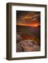 USA, West Virginia, Blackwater Falls State Park. Sunset on mountain landscape.-Jaynes Gallery-Framed Photographic Print