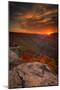 USA, West Virginia, Blackwater Falls State Park. Sunset on mountain landscape.-Jaynes Gallery-Mounted Photographic Print