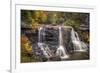 USA, West Virginia, Blackwater Falls State Park. Waterfall and forest scenic.-Jaynes Gallery-Framed Photographic Print