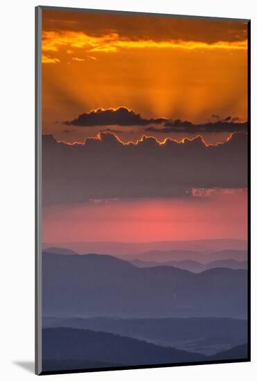 USA, West Virginia, Davis. Sunrise on Dolly Sods Wilderness Area.-Jay O'brien-Mounted Photographic Print