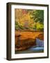 USA, West Virginia, Douglass Falls. Waterfall over Rock Outcrop-Jay O'brien-Framed Photographic Print