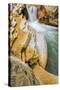 USA, West Virginia, Thomas. Close-up of Douglas Falls.-Jay O'brien-Stretched Canvas