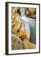 USA, West Virginia, Thomas. Close-up of Douglas Falls.-Jay O'brien-Framed Photographic Print