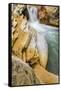 USA, West Virginia, Thomas. Close-up of Douglas Falls.-Jay O'brien-Framed Stretched Canvas