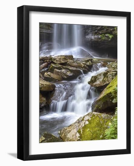 USA, West Virginia. Waterfall of the Falls of Hills Creek.-Christopher Reed-Framed Photographic Print