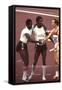 Usa Winners of the Men's 400- Meter Relay Race 1972 Summer Olympic Games in Munich, Germany-John Dominis-Framed Stretched Canvas